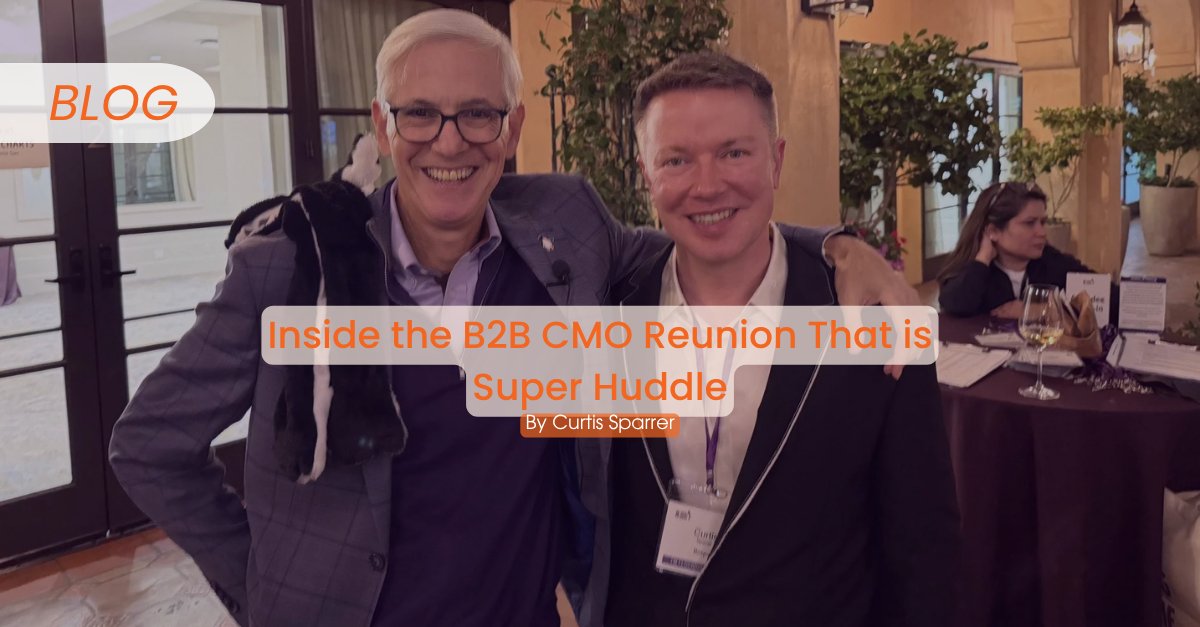 BosparPR's tweet image. Over 100 #CMOs gathered for @CMOHuddles&apos; second annual Super Huddle, and @thatcurtis got the inside scoop. 👀

The takeaway: #AI isn’t replacing the CMO role, it’s elevating it only for those willing to change what they do.

✍️ Get the rundown: bit.ly/3Js63gN