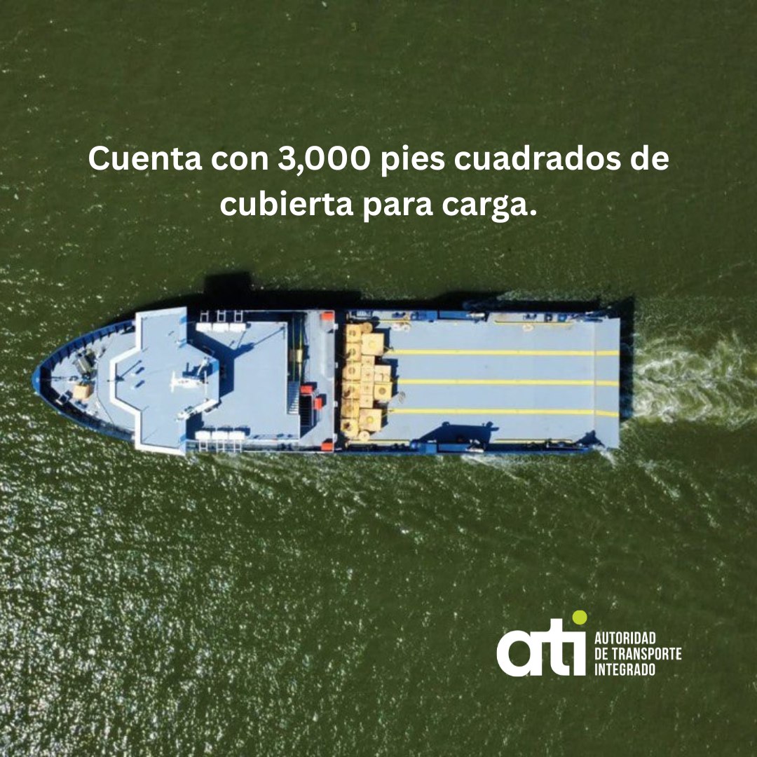 ATIDTOP's tweet image. ¡Bienvenida a Puerto Rico, La Borinqueña!

Esta nueva embarcación marca un paso histórico para conectar a Vieques, Culebra y con la isla grande de forma más eficiente. 393 pasajeros, 387 asientos, espacio para sillas de ruedas, y cubierta para carga de 3000 pies.