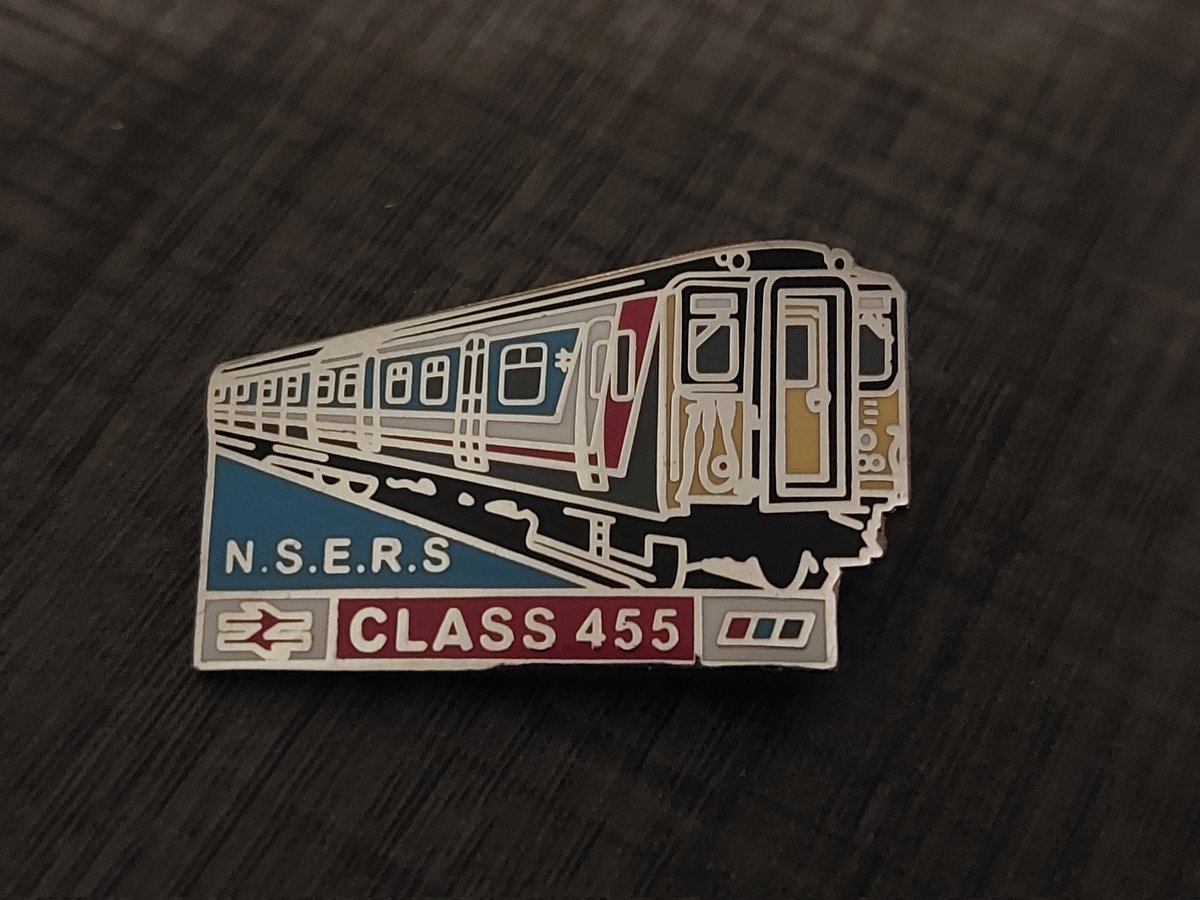I am looking forward to visiting London in December to pay my farewell to the Class 455's, which I credit for my interest in railways. They have served SW London well for the past 40+ years. The new 701's have big shoes to fill. 

This badge will be worn on the day.
