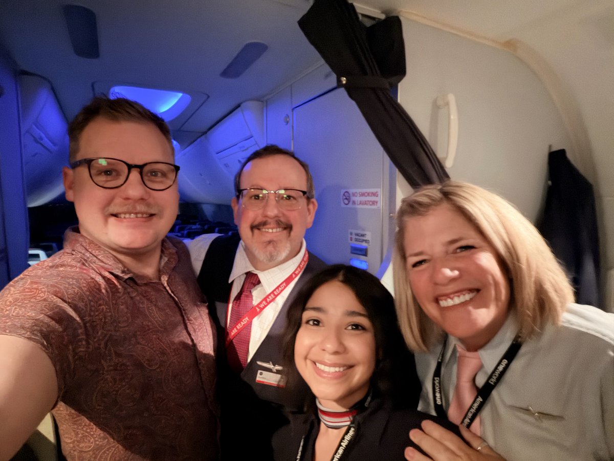 I’d love to give a massive shout out for the amazing service I received from the entire crew on <a href="/AmericanAir/">americanair</a> flight AA2417 on 24 October 2025. Thank you so much for making a stressful day so much better!