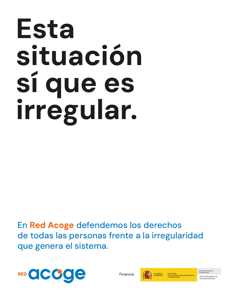 ➡️ Sin padrón no hay sanidad, educación, ni acceso a servicios

🟢 Es un derecho reconocido por la ley
🔴 Pero muchos ayuntamientos ponen barreras a quienes más lo necesitan

ESTA SITUACIÓN SÍ QUE ES IRREGULAR‼️

📢 Estás de acuerdo? Compártelo! <a href="/REDACOGE/">Red Acoge</a> <a href="/SevillaAcoge/">Sevilla Acoge</a> <a href="/ecosdosur/">Ecos do Sur</a>