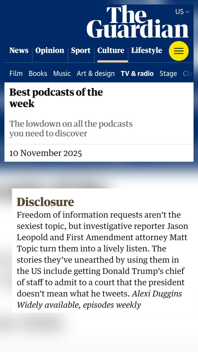 Jason Leopold tweet media