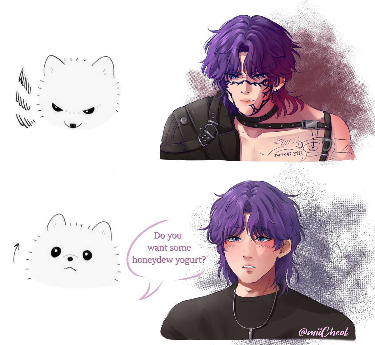 I should draw more Tamino Rafayel again... ✏️