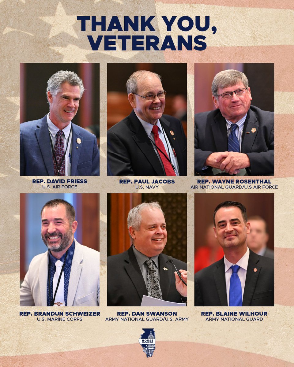 Today we honor our veterans and thank them for their service to our great nation. We are especially grateful to those in our caucus who have served. 🇺🇸 Thank you, veterans! #twill