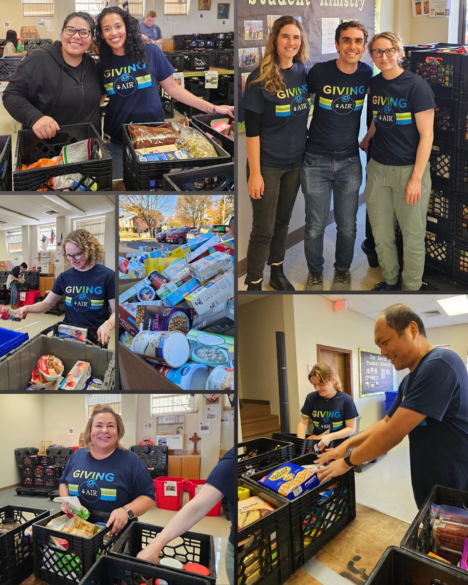 AIRInforms's tweet image. We’re proud of our AIR volunteers who helped sort 64,000+ lbs of food with @AFACfeeds last weekend. This effort supports over 4,000 families in Arlington. Thanks to Emma Cohen for organizing this for the 3rd year!

Explore AIR’s staff volunteerism program: bit.ly/3L0JCwU
