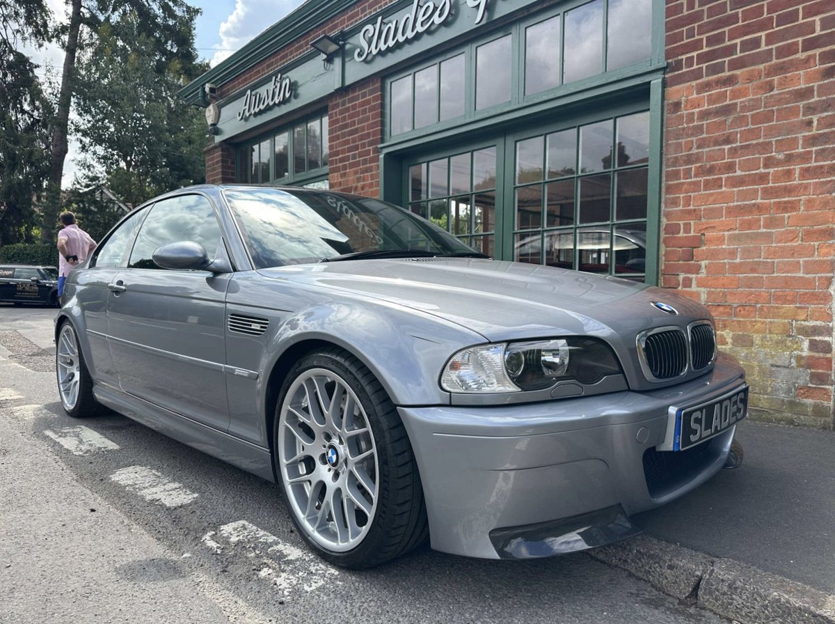 PistonHeads's tweet photo. For sale: BMW M3 CSL. Ultimate E46 caused shockwaves at £60,000 new; now you can add another £100,000 to that figure... https://t.co/ICaZkuEdc9 https://t.co/2Fu7bw9E19