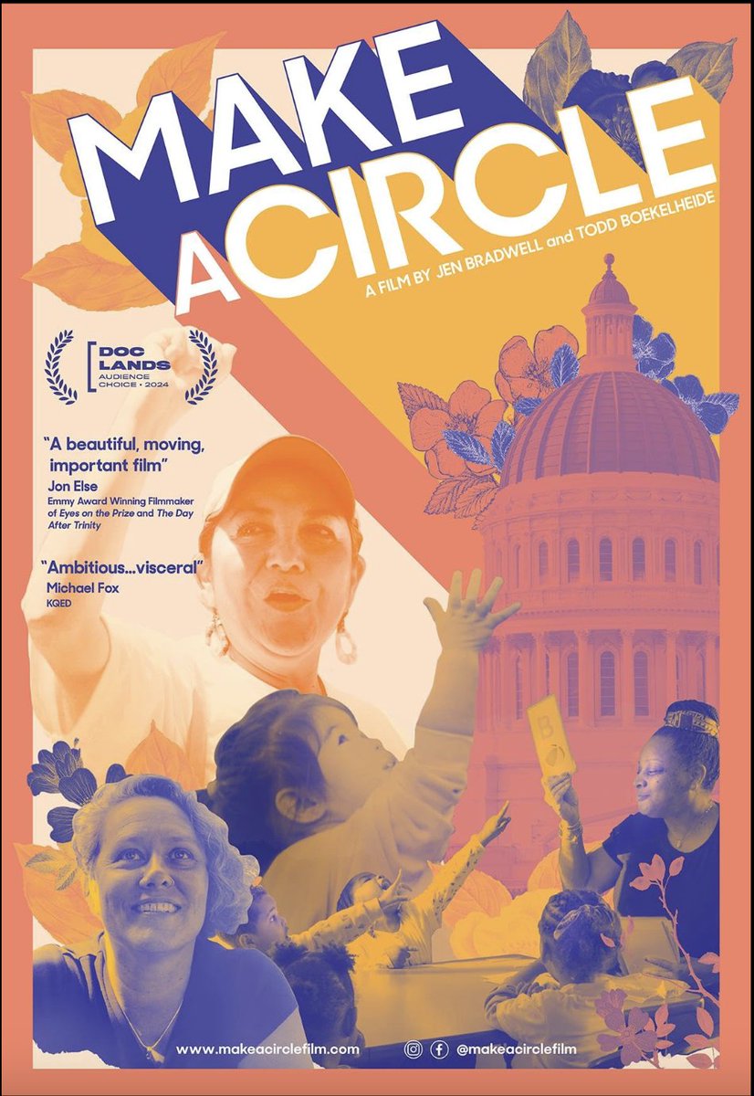 SMPublicLibrary's tweet image. Join us for a screening of the documentary &quot;MAKE A CIRCLE,&quot; a love letter to early educators and a rallying cry for a childcare system in crisis. Panel discussion follows.

Monday, November 17 | 6 - 8 p.m. | Main Library, MLK Jr. Auditorium