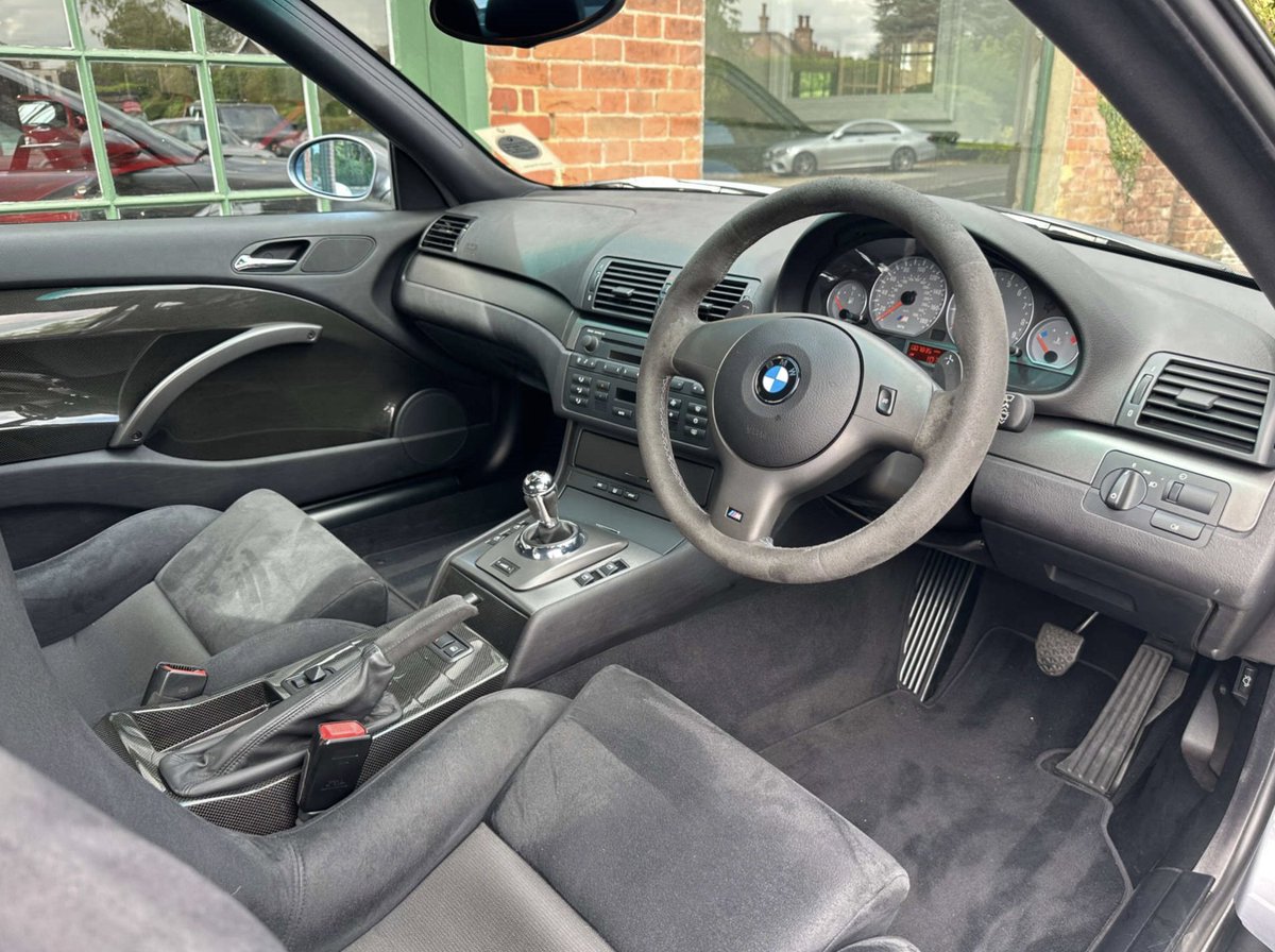 PistonHeads's tweet photo. For sale: BMW M3 CSL. Ultimate E46 caused shockwaves at £60,000 new; now you can add another £100,000 to that figure... https://t.co/ICaZkuEdc9 https://t.co/2Fu7bw9E19