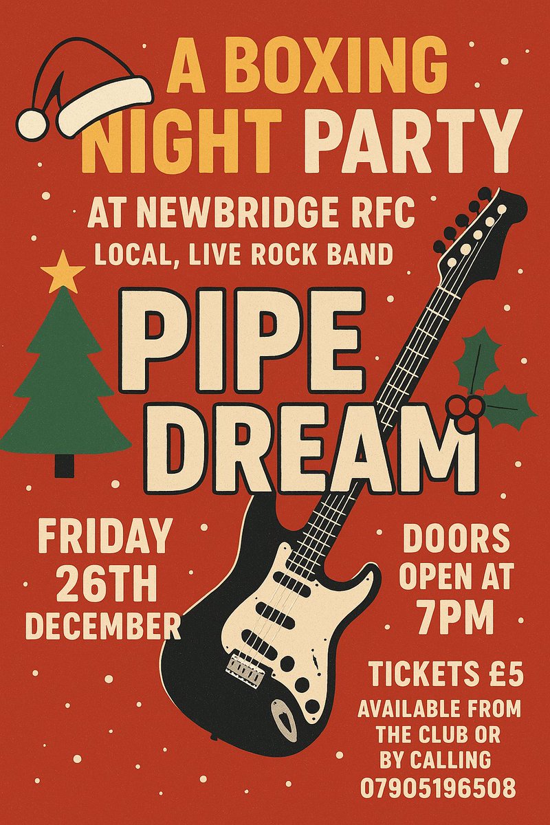 Just a little reminder of some great events we have coming up at Newbridge Rugby Club........