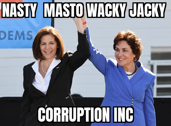 Anthony51507's tweet photo. As usual, nasty masto, you and wacky. Jackie held the line to halt having the government open up. Thanks to schmucky, the clown, now you stand there and start lying. Gee, there's a shock you learn that from stinky Reid https://t.co/JxwG2Jkgg8