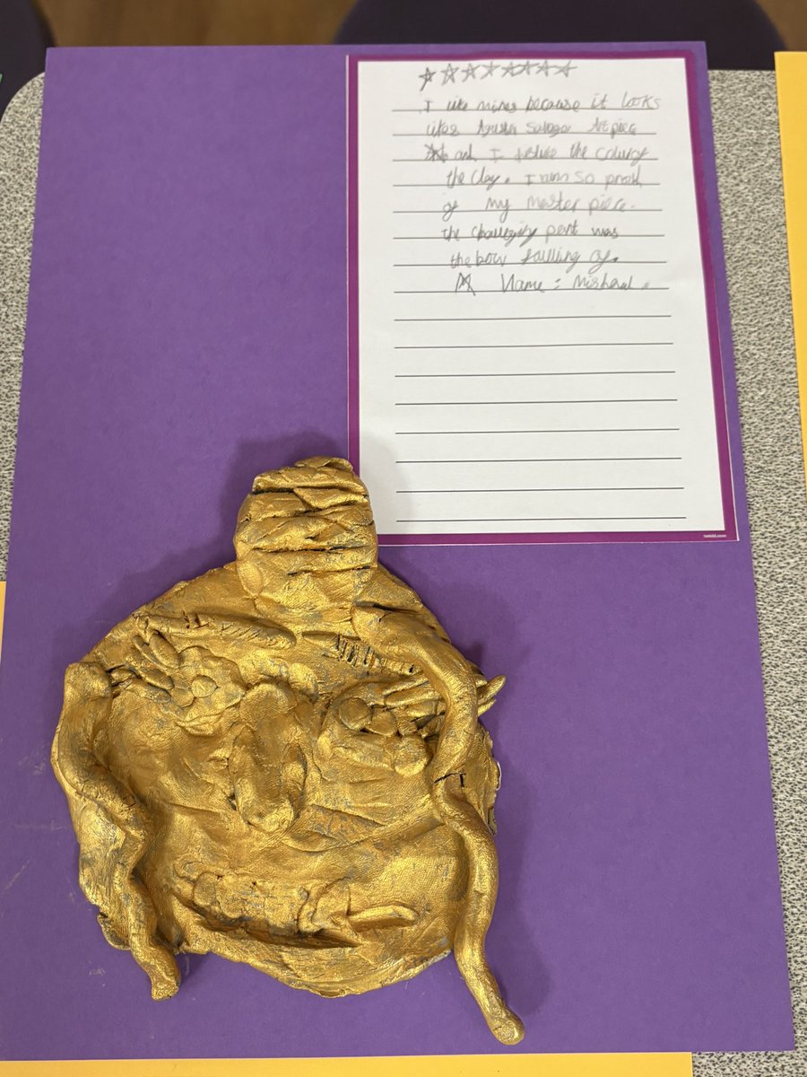 Some amazing clay sculptures produced by our year 4 children, in the style of the inspirational artist, Augusta Savage. The children loved learning about her life and achievements during Black History Month. 🤩⭐️