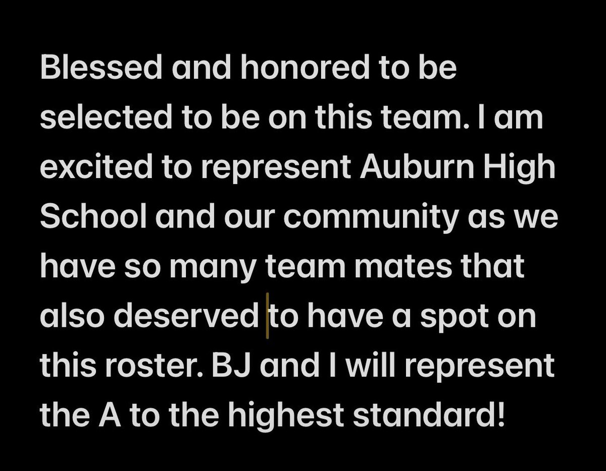 Thank you <a href="/AHSAA_Sports/">AHSAA Sports</a>  <a href="/AHSAAUpdates/">AHSAA</a> 
<a href="/keithetheredge1/">keith etheredge</a> <a href="/AHSALFBRECRUIT/">Auburn High School Football Recruiting</a> <a href="/AuburnHighFB/">Auburn High Football</a> <a href="/CoachWagnon/">Will Wagnon</a> <a href="/CoachJLStanford/">Jeremy Stanford</a> <a href="/Alabama_Varsity/">AL Prep Varsity</a> <a href="/AlabamaHSFB/">AHSFHS.org</a> <a href="/PrepRedzoneAL/">Prep Redzone Alabama</a> <a href="/d1auburn/">d1trainingauburn</a> <a href="/troy_report/">TroyReport</a> <a href="/TroyRecruiting/">Troy Football Recruiting ⚔️</a> <a href="/brodariousH/">brodarious hamm</a> <a href="/BigSkippin_75/">Coach Jordan Harris</a> <a href="/RecruitNE_GA/">RecruitNE_GA</a> <a href="/ALPrepStars/">ALPrepStars</a>