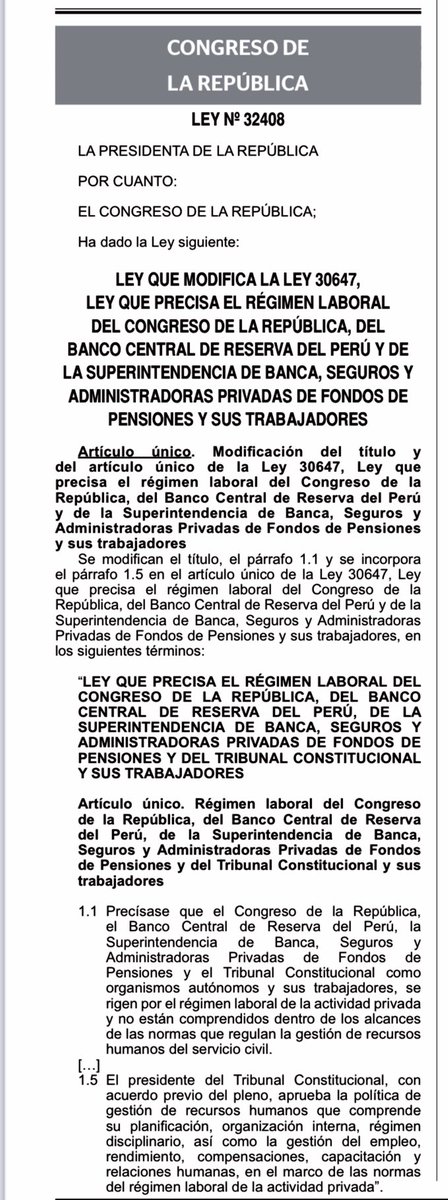 Incrementos salariales que no necesitan!! que en mi opinión “fidelizan” a las altas autoridades de instituciones como el TC . Literalmente les están dando mejoras económicas a quienes no se han conducido con independencia, pues desde su elección han tomado varias decisiones que