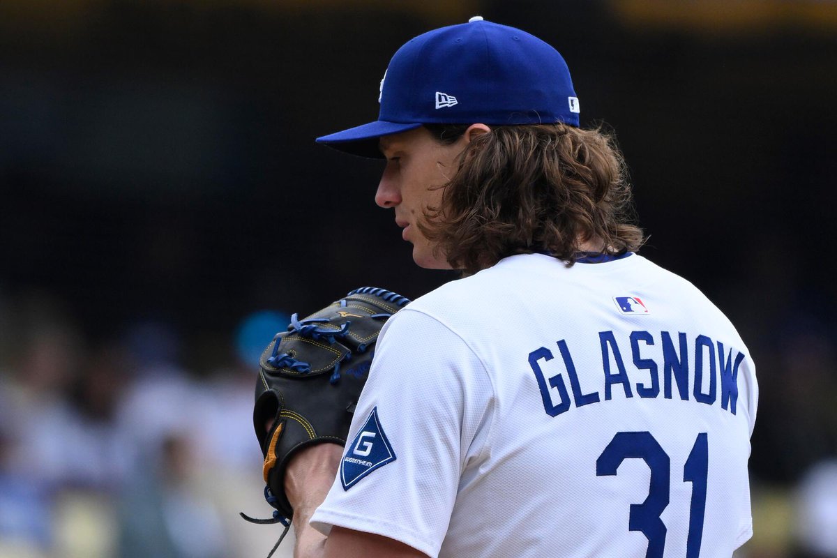 SleeperDodgers's tweet image. Tyler Glasnow in 2025:

Reg szn:
18 Games
90.1 IP
4-3
3.19 ERA
1.10 WHIP
.177 BAA
1.6 WAR

Playoffs:
6 Games
21.1 IP
1.69 ERA
1.22 WHIP
.197 BAA

Glasnow had a good season backed with a stellar postseason run.

What would you grade his season 🤔⁉️

📝 My grade: A-