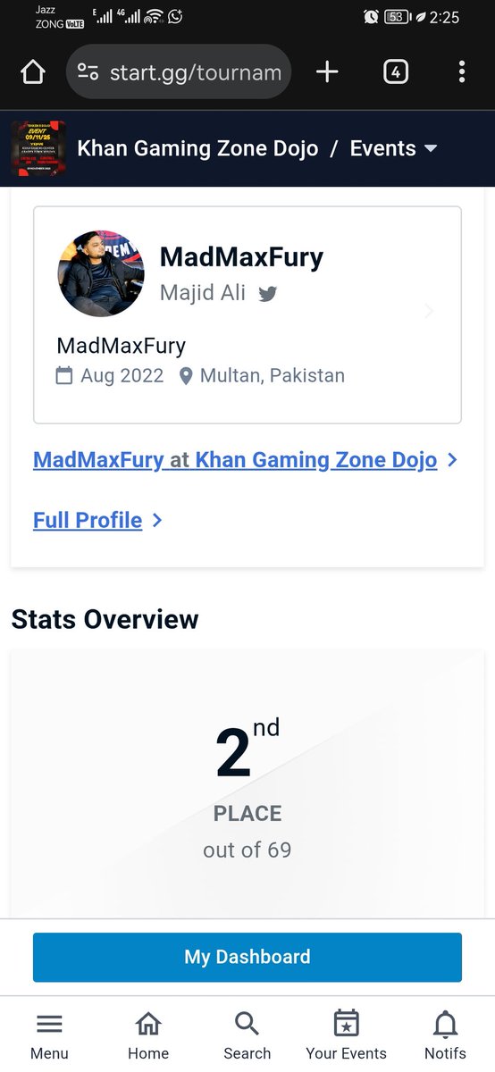 MadMaxFury119's tweet photo. 🔥 2nd Place – Multan Tournament
Didn’t get the trophy this time, but I’m coming back stronger 💥
No excuses — only grind, only focus 💪
Next time, I’m taking that #1 spot.
#Tekken8 https://t.co/VhaXHgoBuo