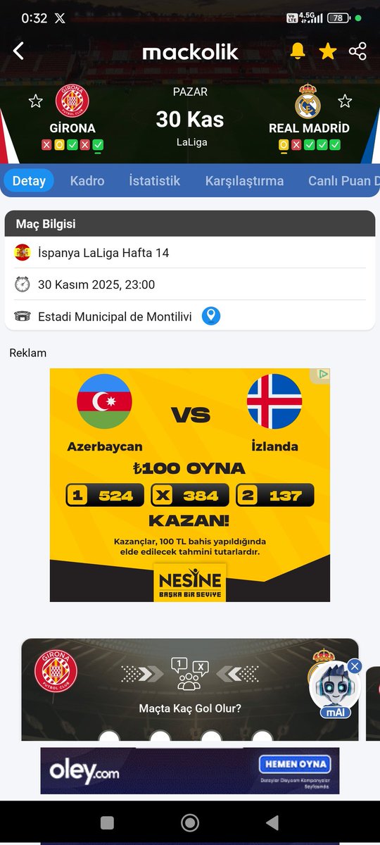 Evet akşam 5 den beri kendimi harap edip bütün bağlantılarını çözdüm bu hafta elche maçına bahis almıyoruz bu maça yarışıyoruz dostlar. Her şeyi zamanı gelince açıklayacam hepsini tek tek not ettim rahat olun. Buna yüksek beğeni gelmez ise milli ara dönüşü ikilisini alamazsınız.