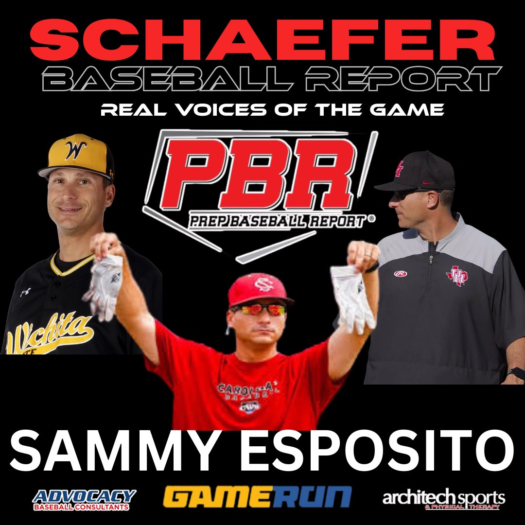 SBR Podcast/<a href="/RVGDag/">The Real Voices of the Game Productions</a> <a href="/SammyEsposito41/">Sammy Esposito</a> 
His journey from <a href="/ACCBaseball/">ACC Baseball</a> player> 16 yrs D1 coach> <a href="/prepbaseball/">Prep Baseball</a> <a href="/PrepBaseball_SC/">Prep Baseball South Carolina</a> Scouting Director

* <a href="/UDACF/">U Deserve A Chance</a> Home Plate Gala recap
* ai is the baseball space &amp; not leaving <a href="/GameRunInc/">GameRun</a> ai Webinar Nov 12th

podcasts.apple.com/us/podcast/the…