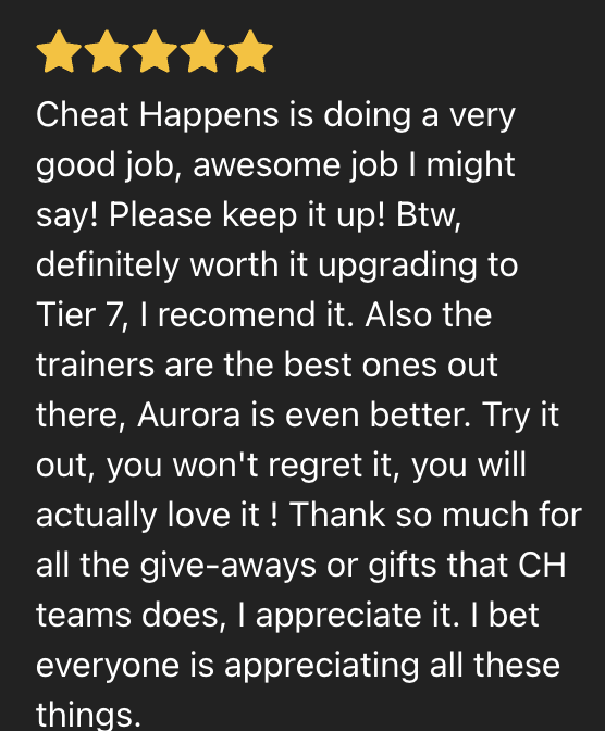 cheathappens's tweet image. ⭐️⭐️⭐️⭐️⭐️
Ready to level up your gameplay?
👉 Join thousands of happy gamers: cheathappens.com￼