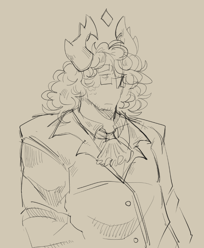 i like drawing him hes stupid 
#phighting