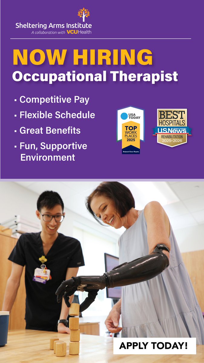 SAI_Rehab's tweet image. #Occupationaltherapists &amp;amp; #Speechlanguagepathologists 📣 Searching for your next #careeropportunity? We&apos;re #hiring! 

• Inpatient Occupational Therapist
• Outpatient Occupational Therapist
• Inpatient Speech-Language Pathologist (PRN)

Apply today👉bit.ly/3JWVZMN
