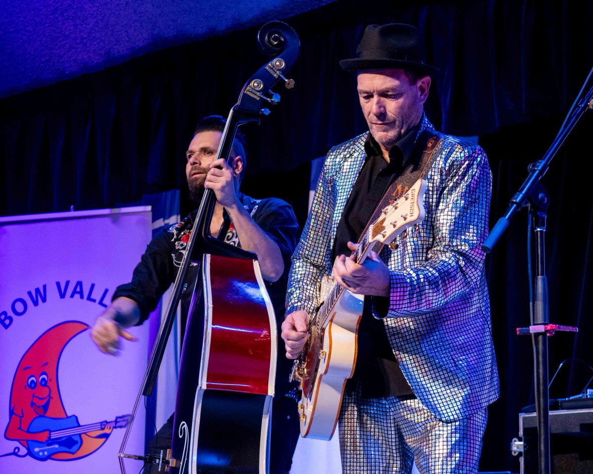 Opening the evening at the <a href="/BowValleyMusic/">BowValley Music Club</a> club on Saturday night was the outstanding <a href="/doublesuede1/">𝔻𝕠𝕦𝕓𝕝𝕖𝕊𝕦𝕖𝕕𝕖</a>,  a modern blending of the classic sounds of 50’s &amp; 60’s Rock and Country. From their terrific original material to classics like Folsom Prison Blues, they were simply fantastic.