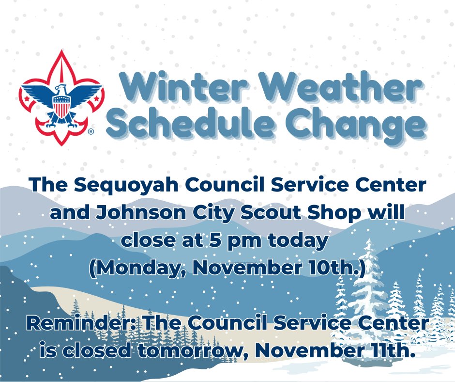 Sequoyah Council, BSA tweet media