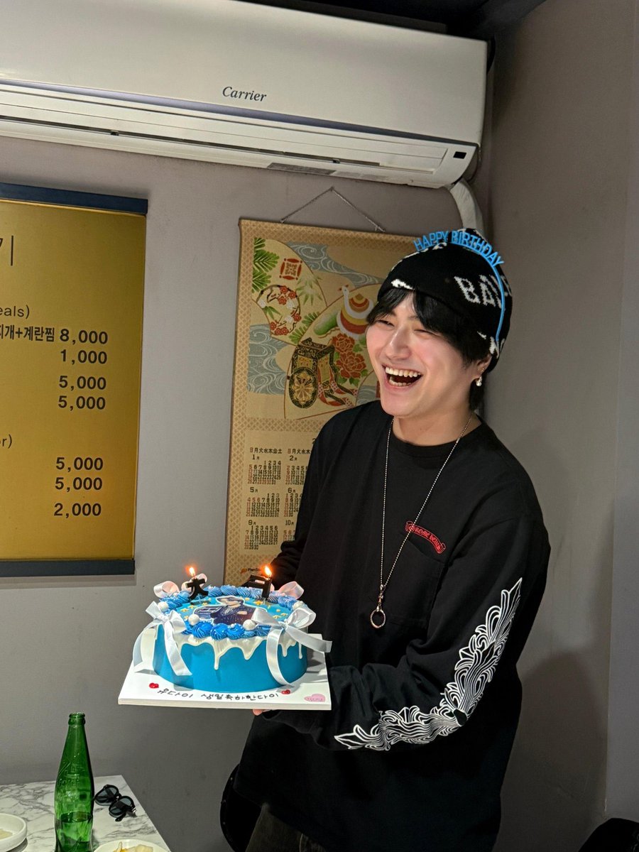 おはようございます☀️ 雄大くんは1日限定の30歳を終えて本日から29歳