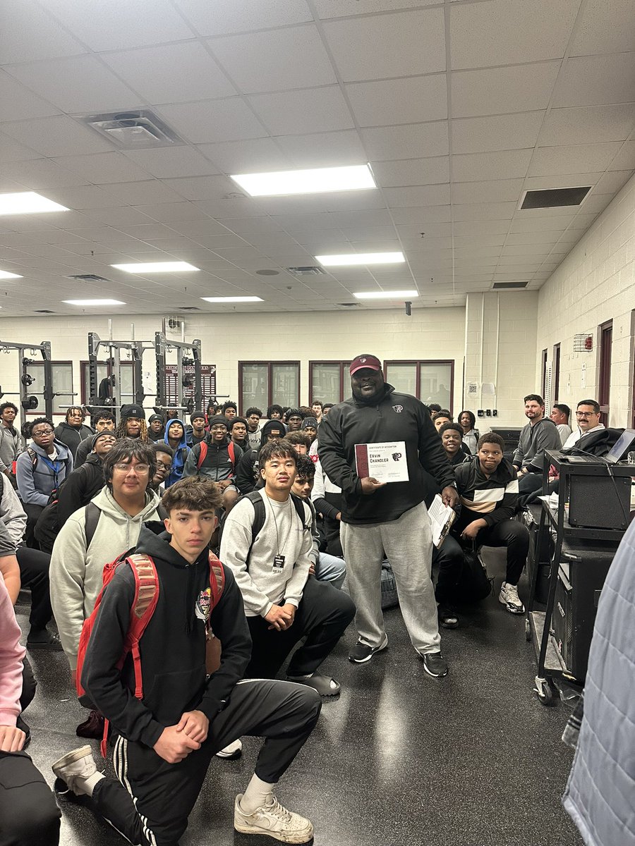 Our Coach of the Month is the One and Only, Coach Chandler!! We are so thankful for his leadership!! Congrats Coach!! 
<a href="/PrincetonHSFB/">Princeton Football</a>