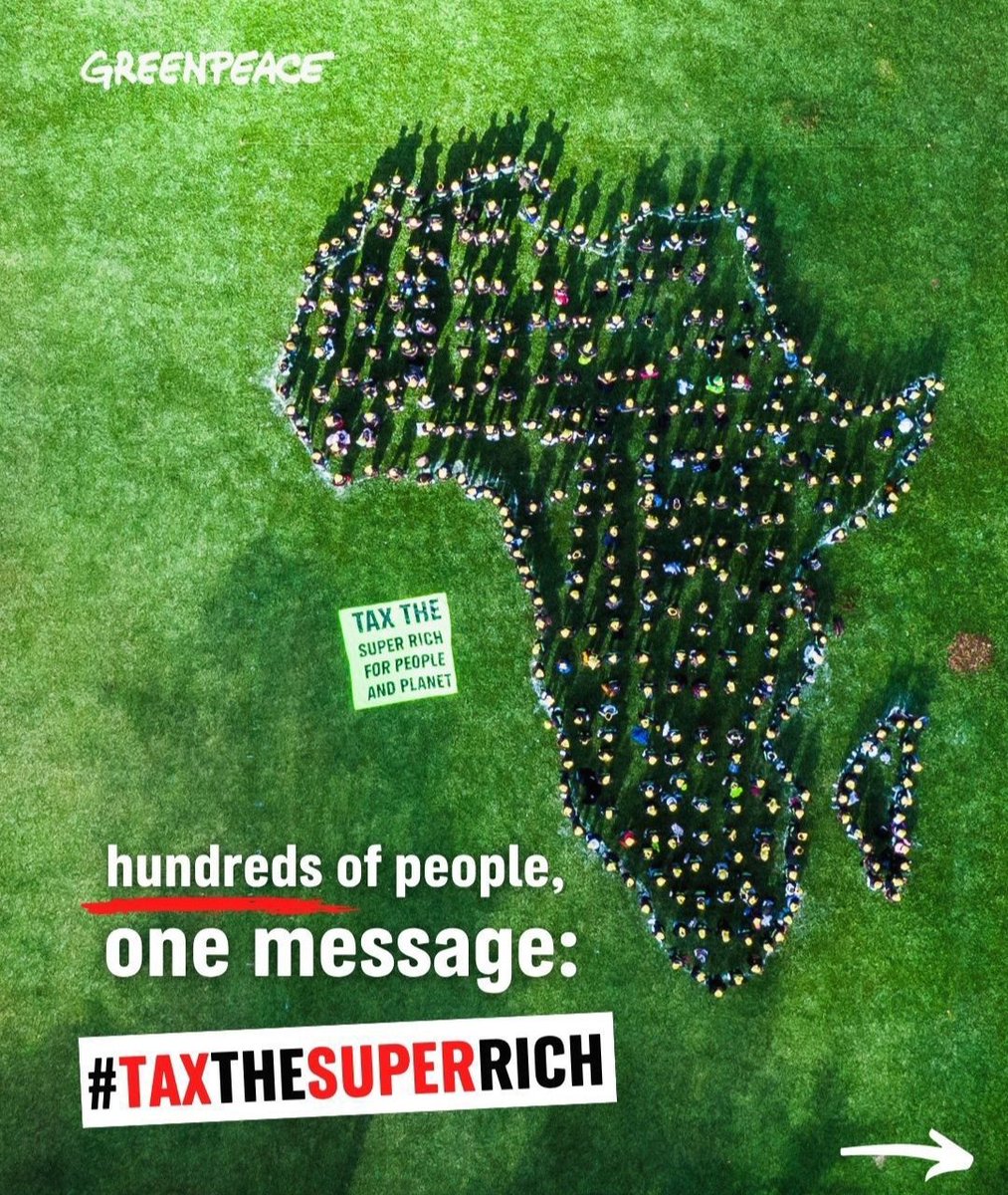 Brightpathkenya's tweet photo. This powerful action showcased the unity and determination of communities demanding equity and justice in how global wealth is shared.

We stand in solidarity with @greenpeacekenyavolunteers and @greenpeaceafrica in pushing for a fair tax system that prioritizes people and ... https://t.co/oqMvIopaaB