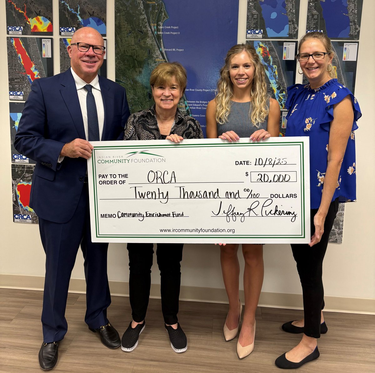 ircfoundation's tweet image. Indian River Community Foundation recently awarded ORCA $20,000 from the Community Enrichment Fund for the Citizen Science Program. Click the link to learn more!
bit.ly/4p84svH