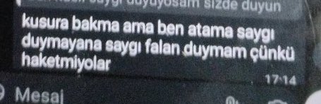 Tek yanlış göremedim değerlerine sahip çıkan çocuklarmış gözlerinden öpüyorum hepsinin.
