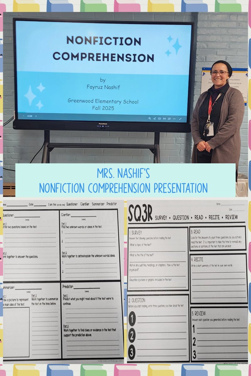 Nonfiction Comprehension Presentation from Mrs. Nashif 🎒📚 #SchoolPride #Nonfiction #Staff #Comprehesion #Presentation <a href="/HTSD_Greenwood/">Greenwood Elementary School</a> <a href="/WeAreHTSD/">WeAreHTSD</a> <a href="/GreenwoodPTA1/">Greenwood PTA HTSD</a>