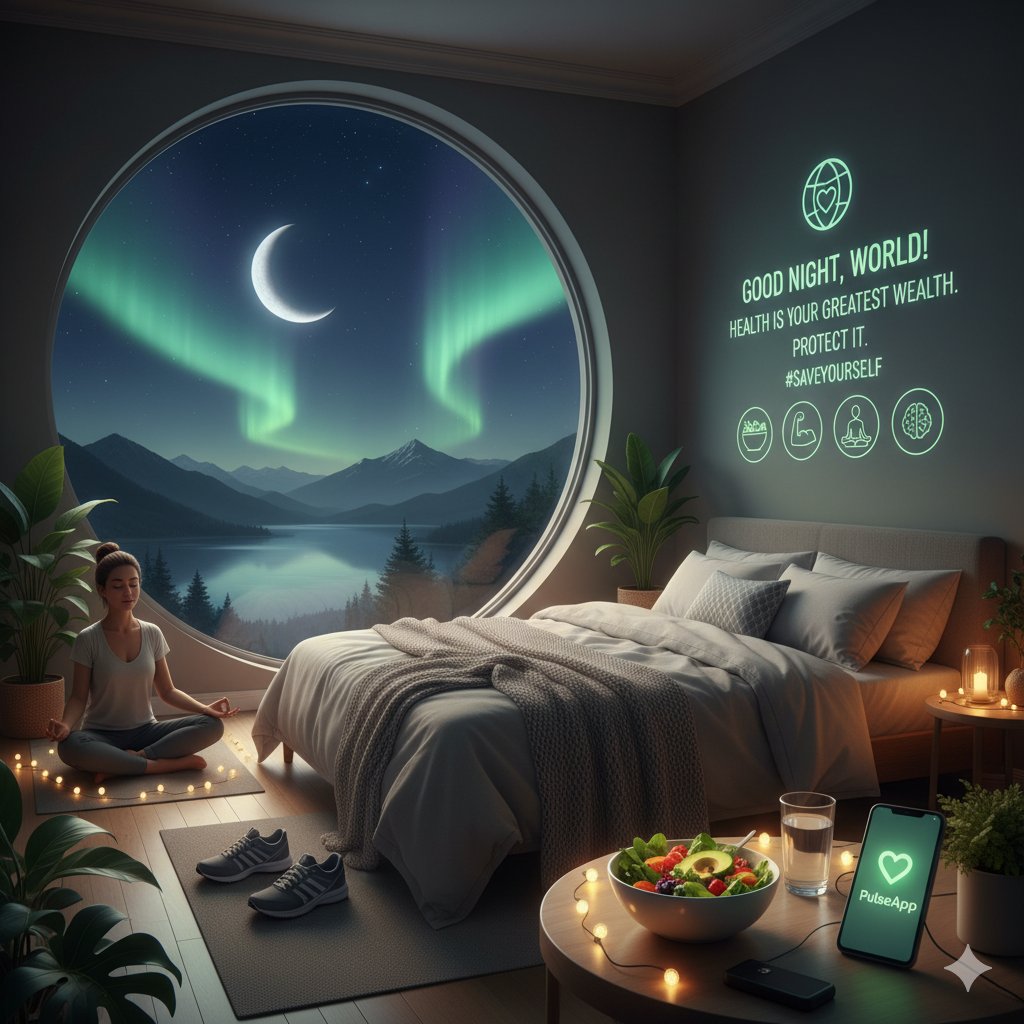 Baayo013's tweet image. 🌞 GN, World! 💚
Health challenges are rising everywhere  from stress to poor lifestyle habits 😔.
Let’s choose better today: eat well, stay active, rest deeply, and care for your mind 🥗💪🧘‍♀️.
Your health is your greatest wealth — protect it using @pulseapp! 🌍❤️

#PulseApp