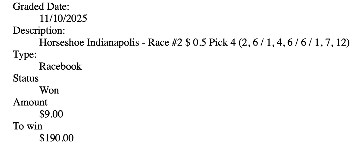 Cheap Pick 4 hits  #horseshoeINDY #CHV 

EZPZ