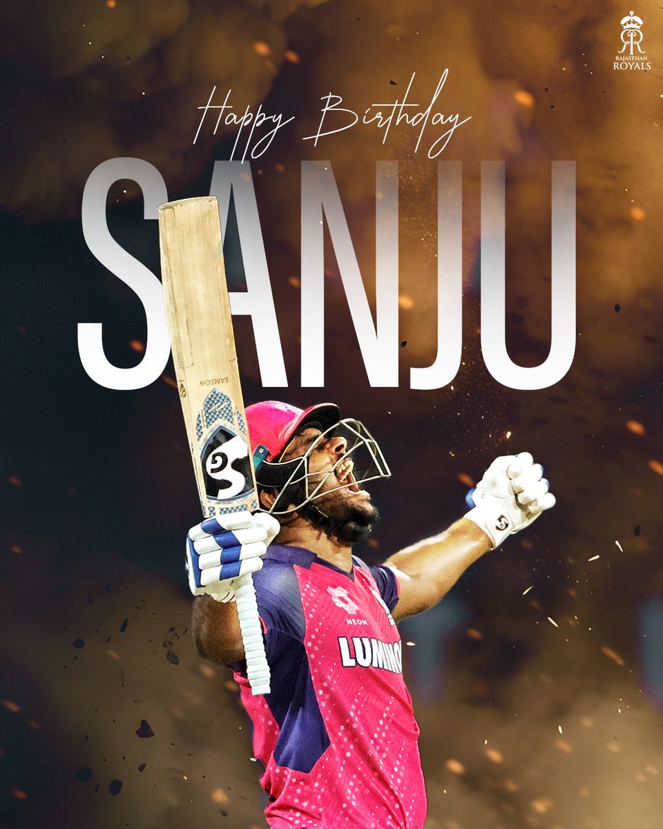 Varunkichu's tweet photo. Happy Birthday @IamSanjuSamson https://t.co/RVz8B9wlpV