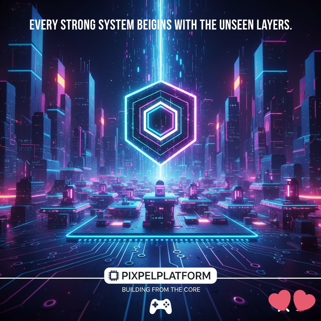 khalipha0X's tweet image. Every strong system begins with the unseen layers.@PixpelPlatform
#layerstack