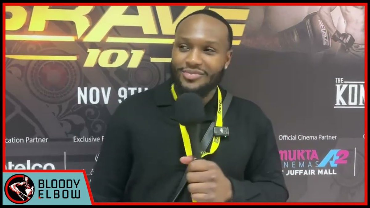 Most of my interviews from Brave 100 fight week in Bahrain are up now, including this one with Viddal Riley.

The card was a lot of fun so I’m sure it won’t be my last Brave event. 

Muhammad Mokaev’s post-fight interview is also up there 🙏🏻