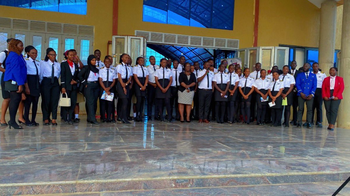 aerospaceuganda's tweet photo. On Saturday 9th November , we proudly officiated the launch of the St. Julian High School Aviation Club, an inspiring milestone under the Aerospace Uganda Schools Aviation Program. https://t.co/p6QbAG9YPF