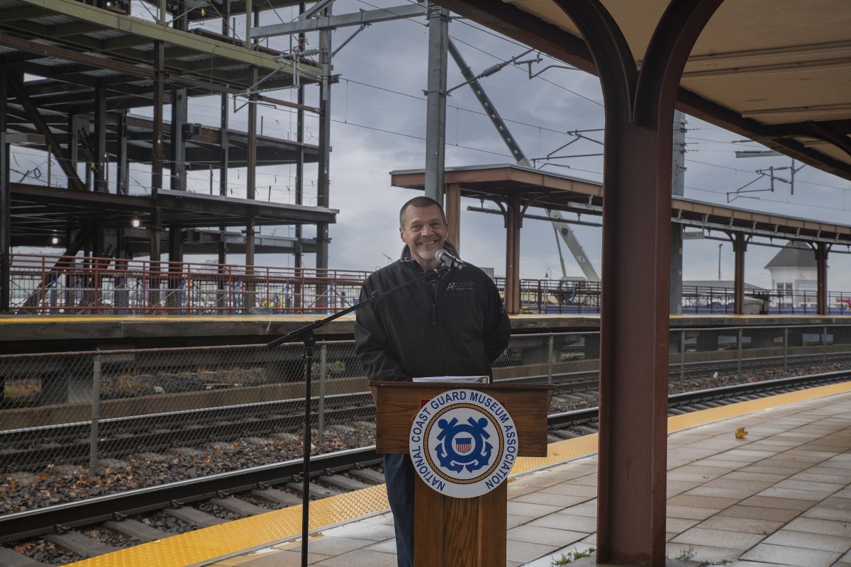 azconstruct's tweet image. Proud to celebrate a major milestone with the National Coast Guard Museum Association, Payette, and our partners — the full structural frame of the National Coast Guard Museum now stands tall in New London! ⚓ Honoring the spirit and legacy of the U.S Coast Guard. #azcorp #NCGMA