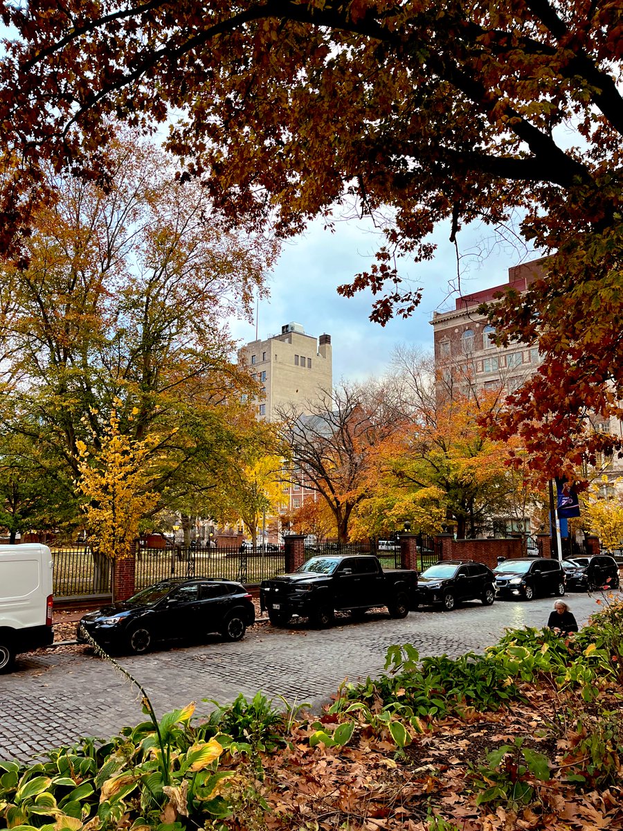 Even on a gloomy day, the Old City section of Philadelphia is so incredibly beautiful