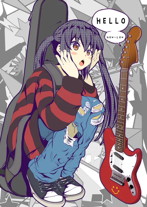#中野梓生誕祭2025 #けいおん #中野梓生誕祭 過去絵で失礼します
