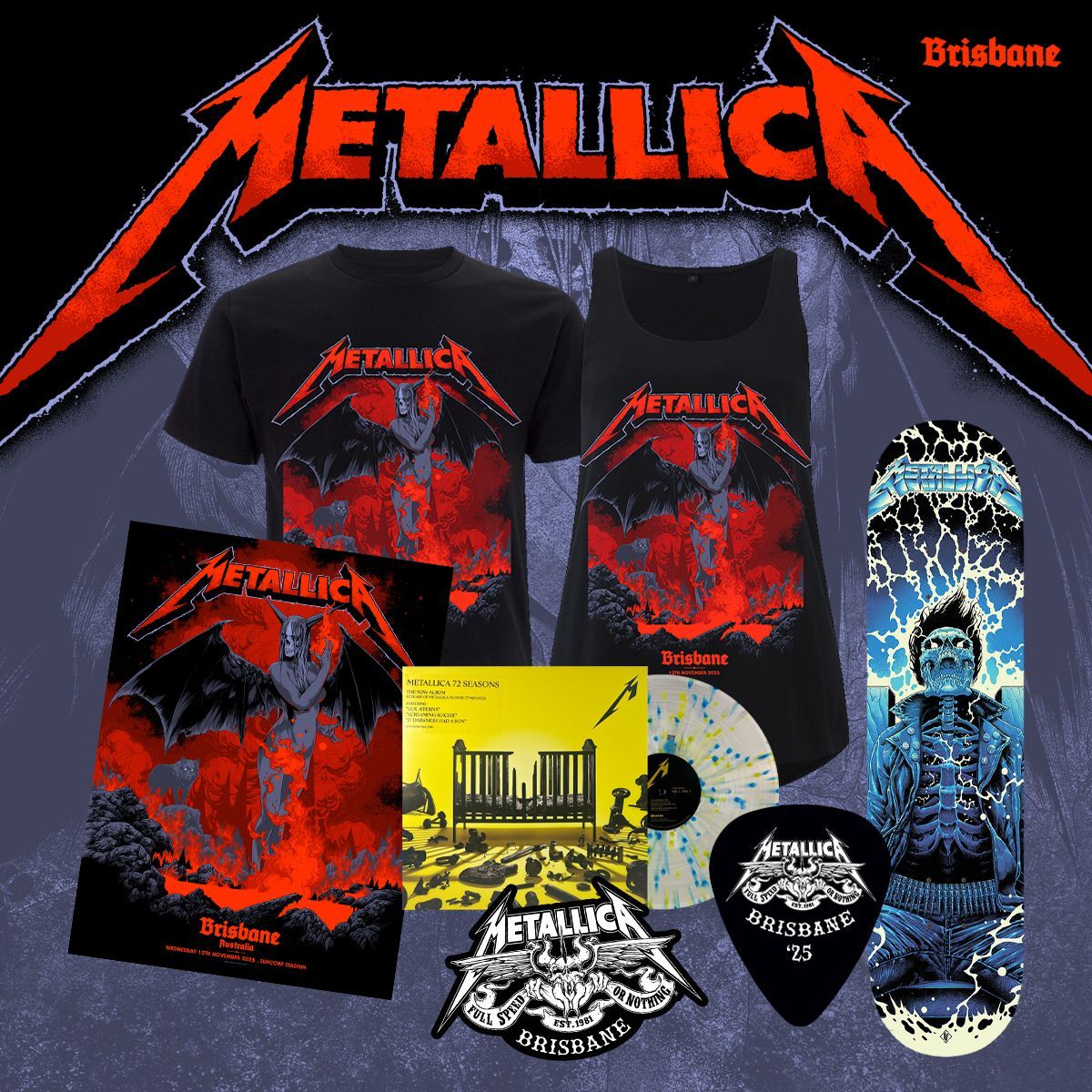 Score Ken Taylor's exclusive poster &amp; t-shirt, Luke Preece's awesome skateboard, and tons of other cool merch you won’t find anywhere else at the #M72Brisbane Pop-Up Shop.

TU &amp; WED | 8:30 AM - 8:30 PM
THU | 8:30 AM - 6 PM

47 MCLACHLAN STREET
FORTITUDE VALLEY QLD 4006