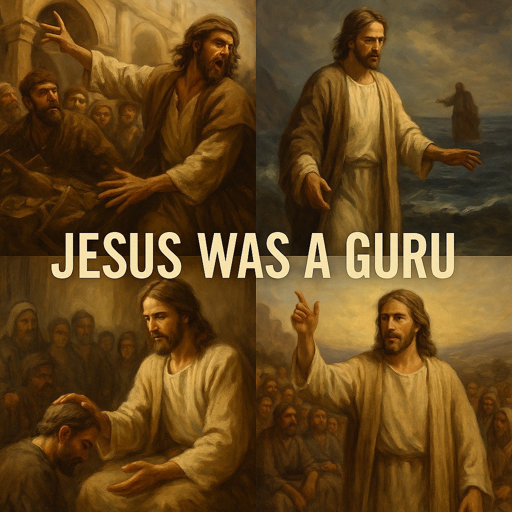 When I look at the life of Jesus through the lens of everything I’ve learned in Hinduism, meditation, and the kind of living presence I’ve personally encountered in the mountains of India and Nepal, it becomes impossible not to see Him as a true Guru in every sense of the word.