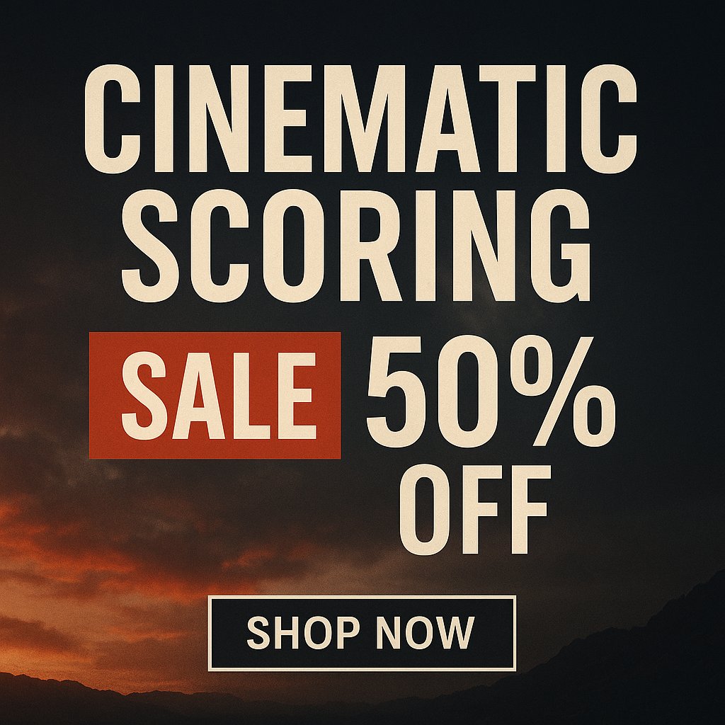 Cinematic Scoring Tools — 50% Off. - Go from idea to goosebumps with 50% off all cinematic packs and scoring tools.  mailchi.mp/soundtrackloop…