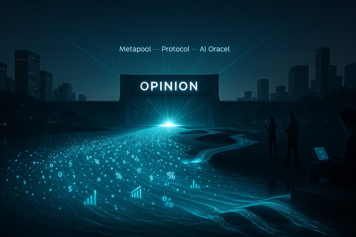 cvtallthm's tweet photo. One flow of liquidity — connecting everyone.
@opinionlabsxyz — deep, unified, intelligent.
#OpinionLabs #Web3 #DeFi #LiquidityNetwork #Blockchain #AIOracle #PredictionMarkets #Fintech https://t.co/swVxGZIj17