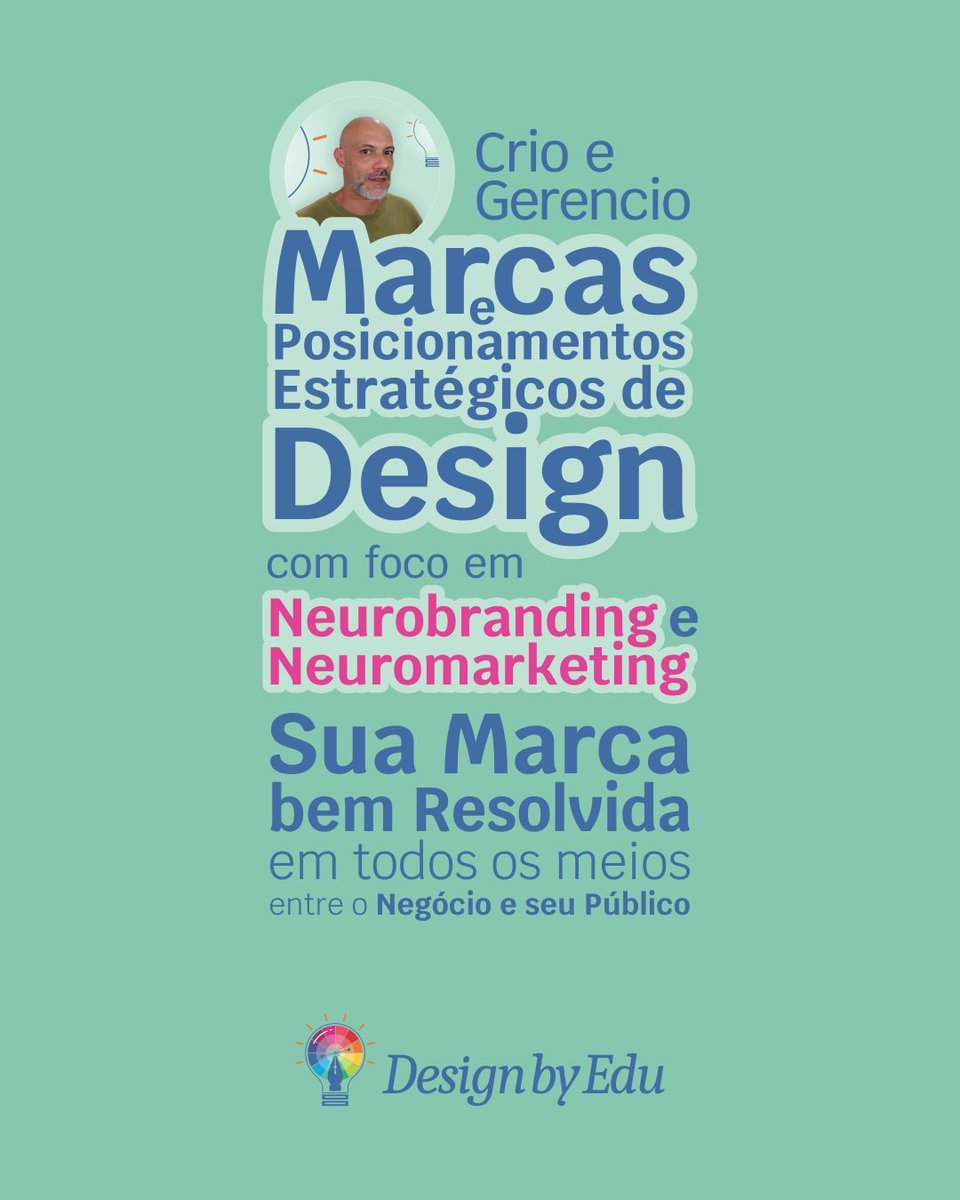 DesignbyEdu's tweet photo. A Gestão da Imagem da sua Marca e sua Presença Digital. Sua Marca bem Resolvida em todos os meios entre o seu Negócio e o seu Público. Consultoria Design 360º com foco em Neurobranding. Conheça!

https://t.co/PIR643ChuA https://t.co/638NRjBWhj