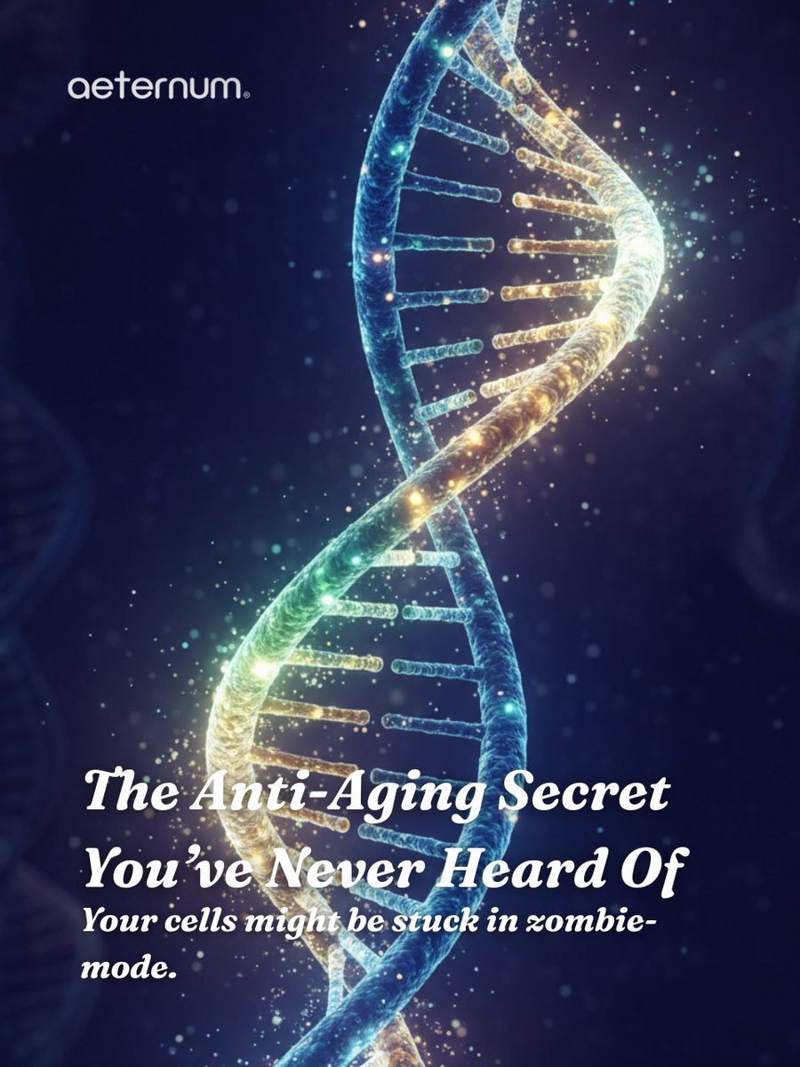 aeternumcompany's tweet image. 🧬 Fisetin, found in strawberries &amp;amp; apples, clears “zombie” cells that speed aging ✨ Boost energy &amp;amp; longevity naturally. 🌱 Follow us &amp;amp; visit our site! #Fisetin #HealthyAging #BiohackingHealth
