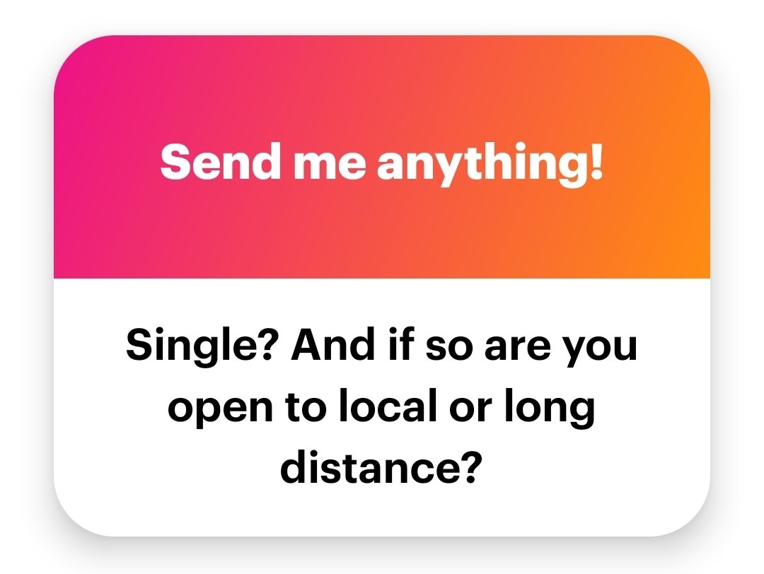 Single =]

If i were to get into a relationship, i don't mind long distance but would prefer for it to be at least same country ^^