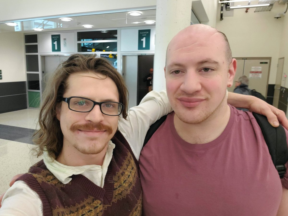 Kalkalakalak's tweet image. My beautiful boy is heading home. Thanks so much to @R_YayOFFICIAL for putting up with all of our shit and letting us make a show about him learning to tie his shoes, which we completely failed to teach him. Love you buddy!