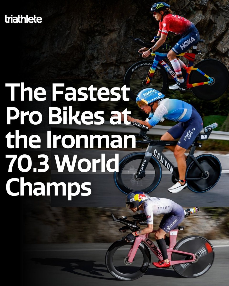 The 2025 Ironman 70.3 World Championships in Marbella delivered not just blistering performances, but also a showcase of the most advanced triathlon bikes and aero technology in the world. bit.ly/43q89UZ